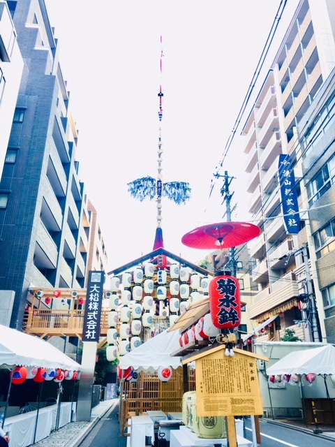 祇園祭の菊水鉾